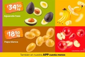 Martimiércoles Chedraui frutas y verduras 5 y 6 de agosto 2025