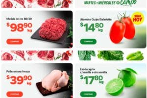 Martes y Miércoles del Campo Soriana 5 y 6 de agosto 2025
