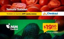 Martimiércoles Chedraui frutas y verduras 11 y 12 de noviembre 2025