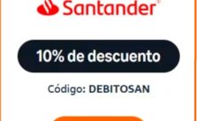Amazon: Cupon de10% de descuento pagando con SANTANDER