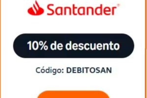Amazon: Cupon de10% de descuento pagando con SANTANDER